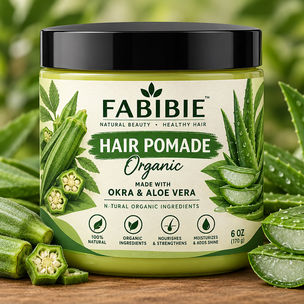 FABIBIE hair pomade organic 6oz made with natural ingredients