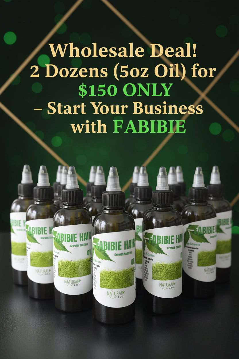 FABIBIE hair 2 douzaines oils $150