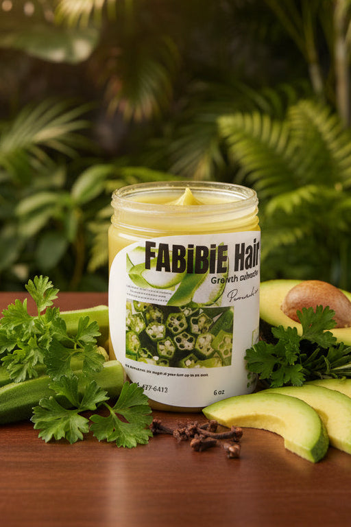 FABIBIE hair pomade organic 6oz made with natural ingredients