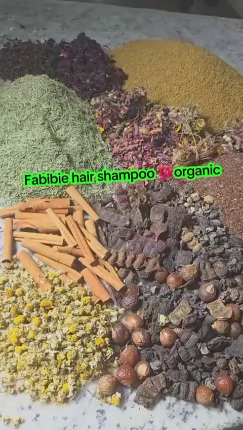 FABIBIE hair organic Duo shampoo & conditioner made with organic ingredients big size 16oz each